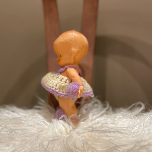 Vintage 50's Hard Plastic Irwin 6" Kewpie Doll - Picture 7 of 7